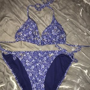 BLUE BIKINI SET